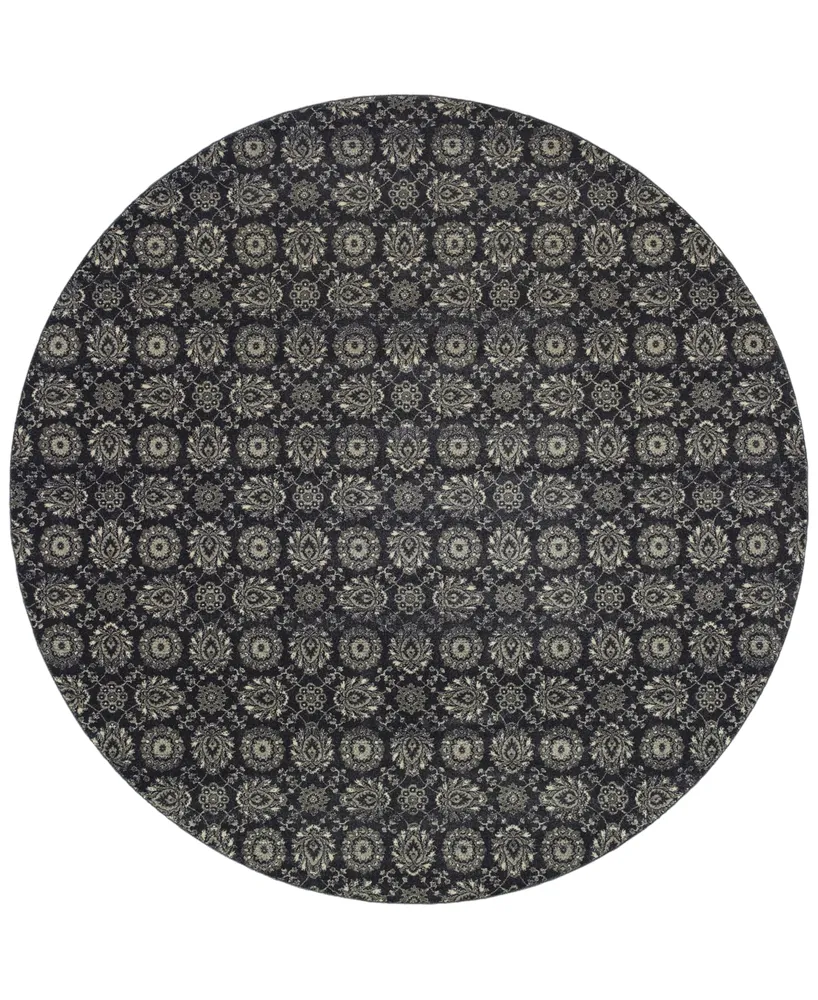 Jhb Design Tidewater Meridian 7'10" Round Rug