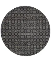 Jhb Design Tidewater Meridian Navy Grey Area Rugs