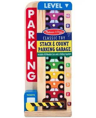 Melissa & Doug Kids' Stack & Count Parking Garage
