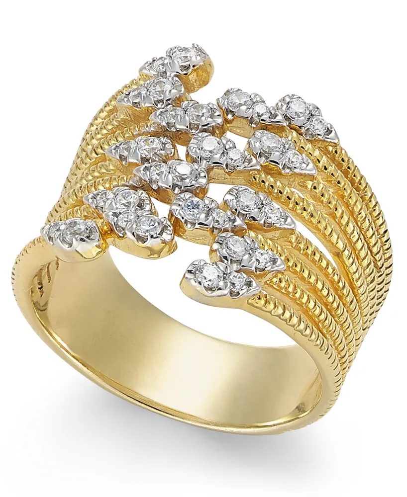 Manufacturer of 18kt fancy flower design real diamond ring | Jewelxy - 55578