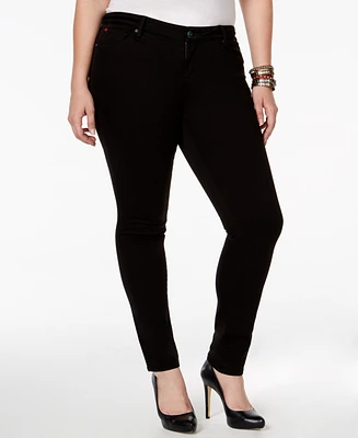 Slink Jeans Plus Color Mid Rise Skinny 32" Inseam