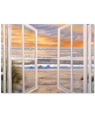 Joval 'Elongated Window On Canvas' Canvas Art