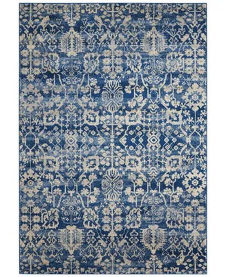 Closeout! Nourison Home Moraine MO757 Navy 2' x 2'9" Area Rug