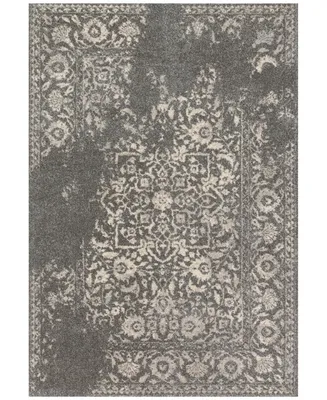 Loloi Emory Eb-01 Charcoal/Ivory 3'10" x 5'7" Area Rug