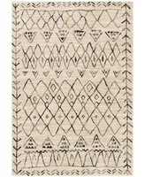 Loloi Emory Eb-09 Heather Gray/Black 5'3" x 7'7" Area Rug