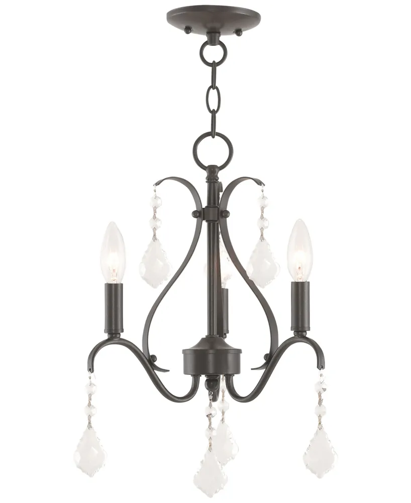 Livex Caterina 3-Light Mini Chandelier