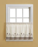 Chf Birds Valance Swag Tier Pair Collection