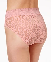 Wacoal Halo Lace Hi-Cut Brief Lingerie Underwear 870305