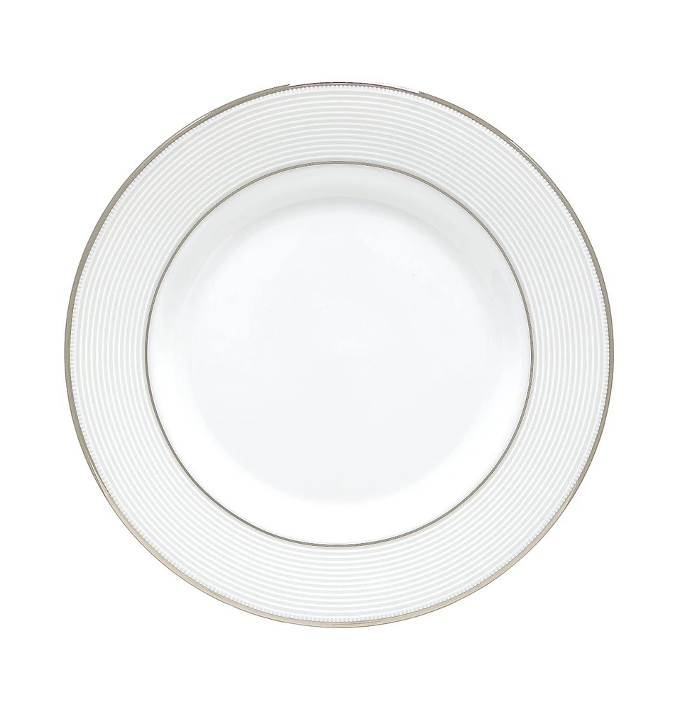 Lenox Opal Innocence Stripe Salad Plate