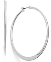 Lauren Ralph Medium Thin Hoop Earrings, 2"