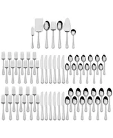 International Silver 18/0 Stainless Steel 67-Pc. Carleigh Flatware & Hostess Set, Created for Macy's