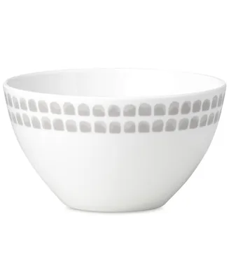 kate spade new york Charlotte Street North Grey Collection Soup/Cereal Bowl