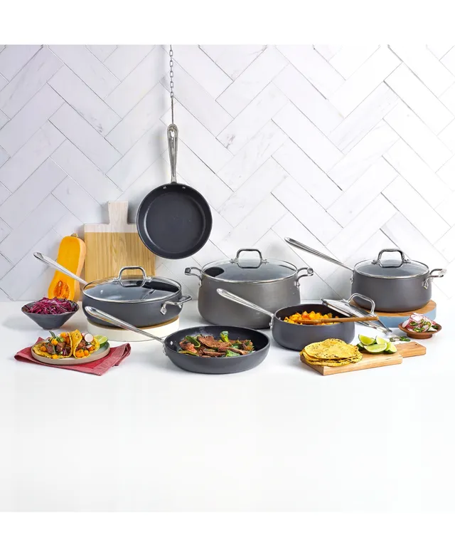 All-Clad Hard Anodized 8 & 10 Fry Pan Set - Macy's