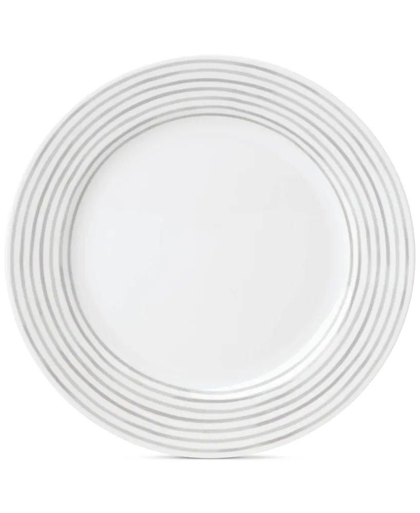 kate spade new york Charlotte Street East Grey Collection Dinner Plate