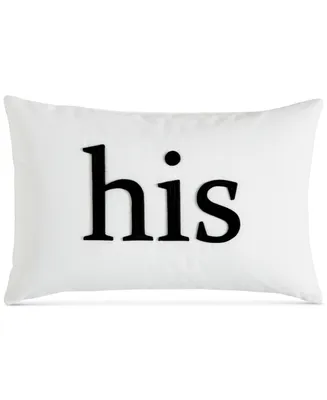 Closeout! Charter Club Damask Designs Word Decorative Pillow, 12" x 18", Created for Macy's