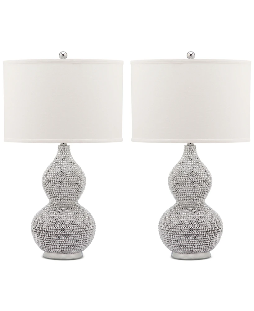 Safavieh Set of 2 Nicole Bead Table Lamps
