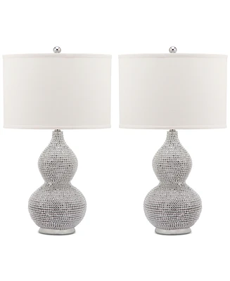 Safavieh Set of 2 Nicole Bead Table Lamps