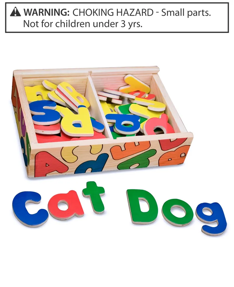 Melissa and Doug Toy, Magnetic Wooden Alphabet