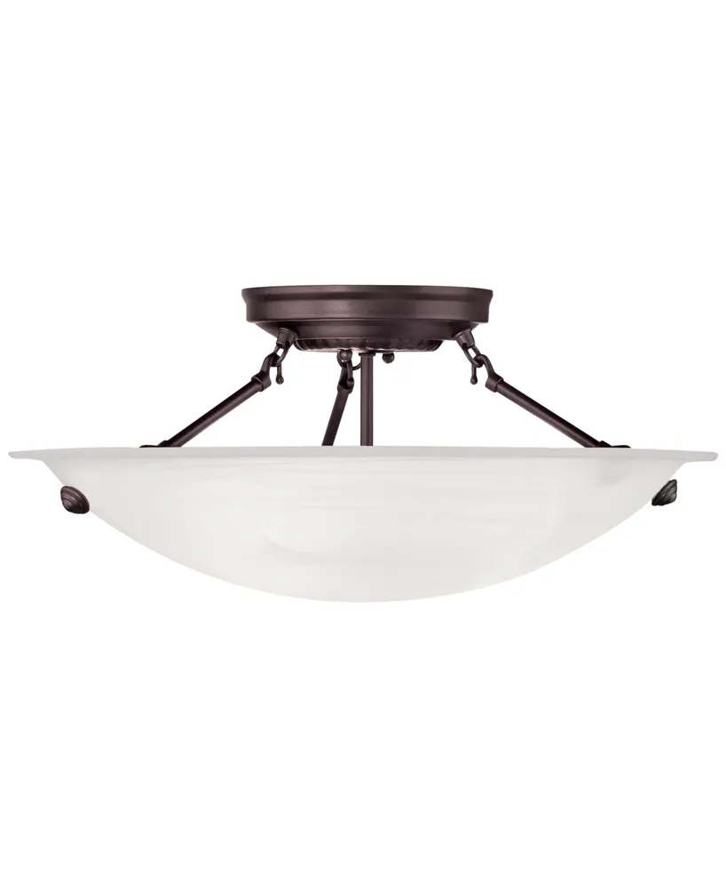 Livex Oasis Semi Flush