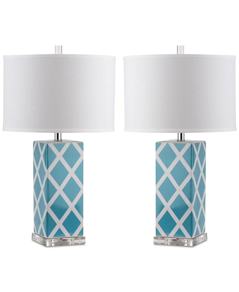 Safavieh Set of 2 Garden Table Lamps