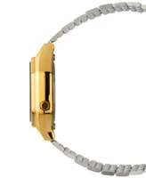 Casio Women's Digital Vintage Gold-Tone Stainless Steel Bracelet Watch 39x39mm LA680WGA-9MV