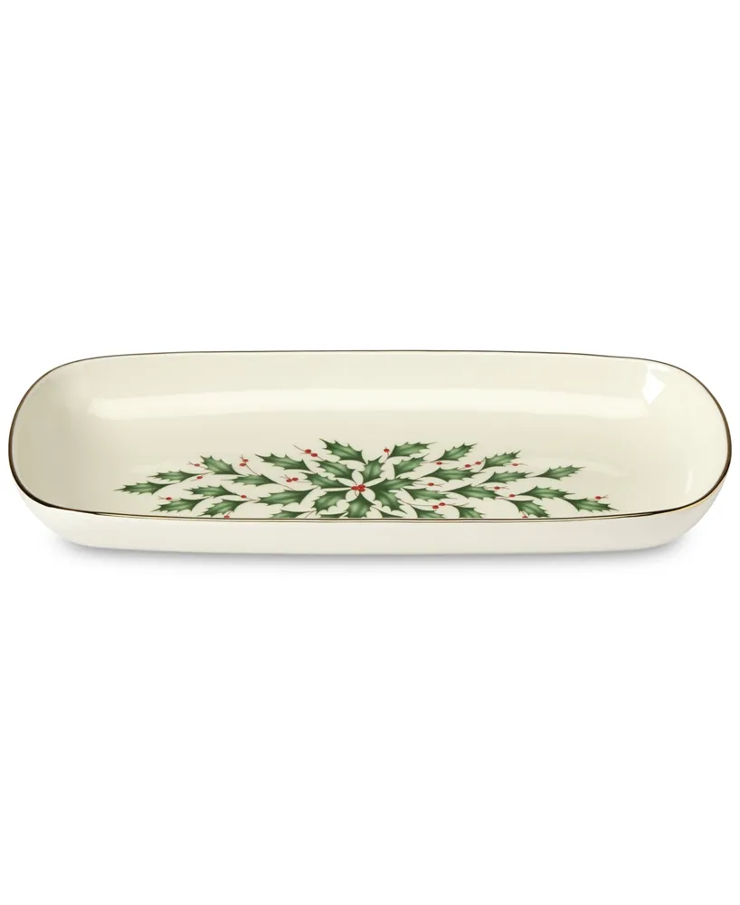 Lenox Hosting the Holidays Bread Tray