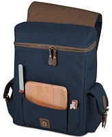 Legacy by Picnic Time Navy Moreno 3-Bottle Wine & Cheese Tote