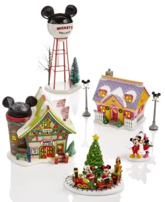 Department 56 Mickeys Christmas Village Collection