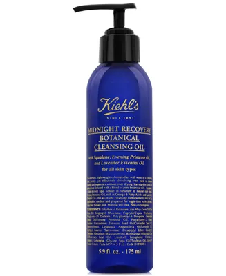 Kiehl's Since 1851 Midnight Recovery Botanical Cleansing Oil, 5.9