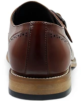 Stacy Adams Men's Duncan Cap-Toe Single Monk Strap Shoes, Created for Macy's