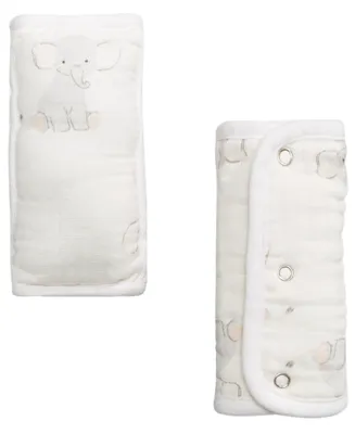 aden by aden + anais Baby Boys or Baby Girls Elephant Strap Covers, Pack of 2