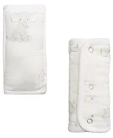 aden by aden + anais Baby Boys or Baby Girls Elephant Strap Covers, Pack of 2