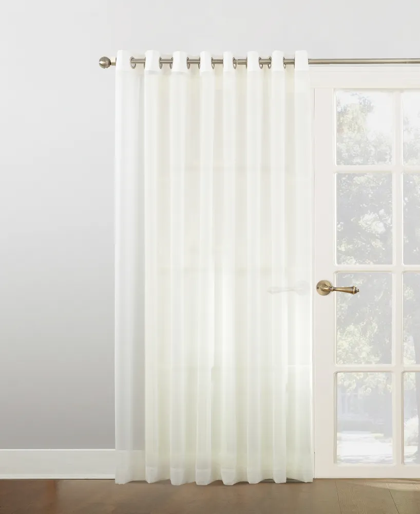 No. 918 Sheer Voile 100" x 84" Grommet Top Patio Curtain Panel