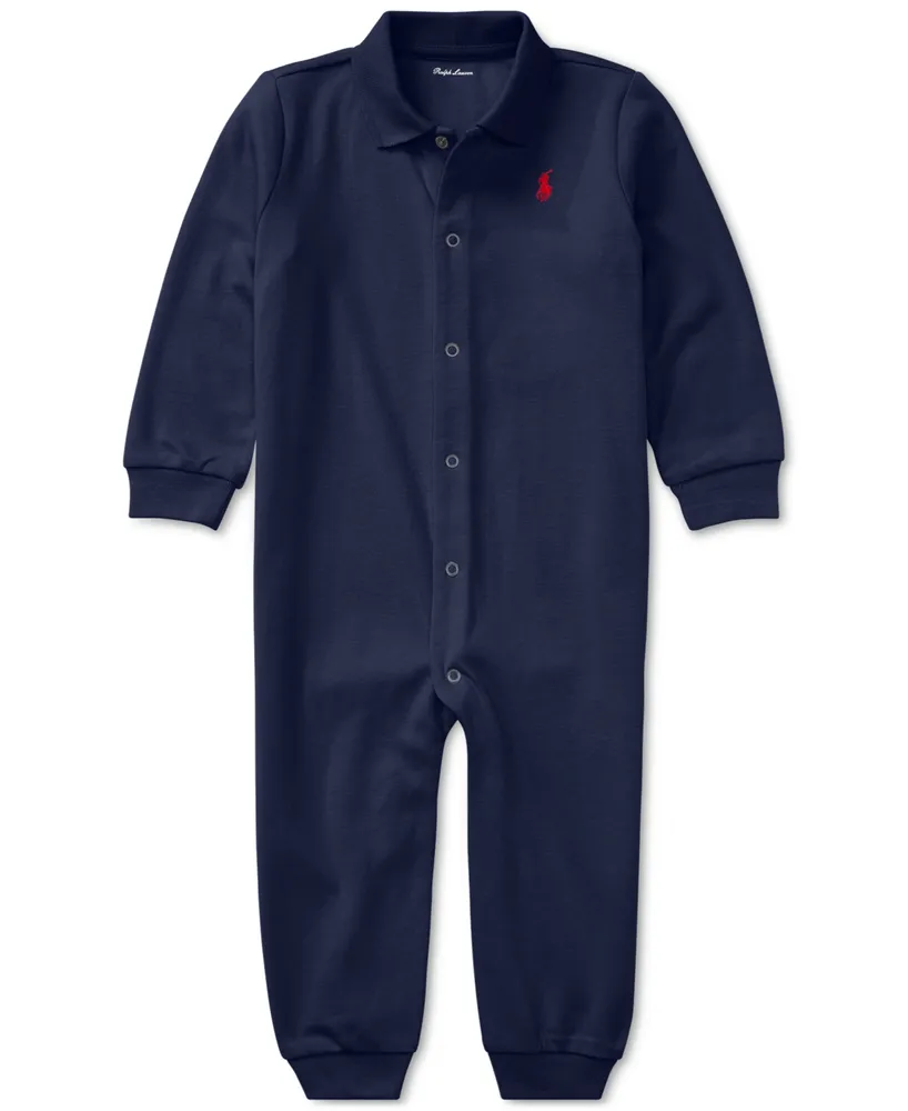 Polo Ralph Lauren Baby Boys Cotton Classic Coverall