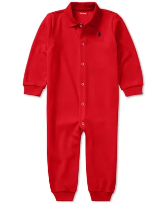 Polo Ralph Lauren Baby Boys Cotton Classic Coverall