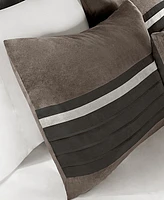 Madison Park Palmer Faux-Suede 7-Pc. Comforter Set