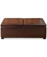 Drake Double-Flip Storage Ottoman