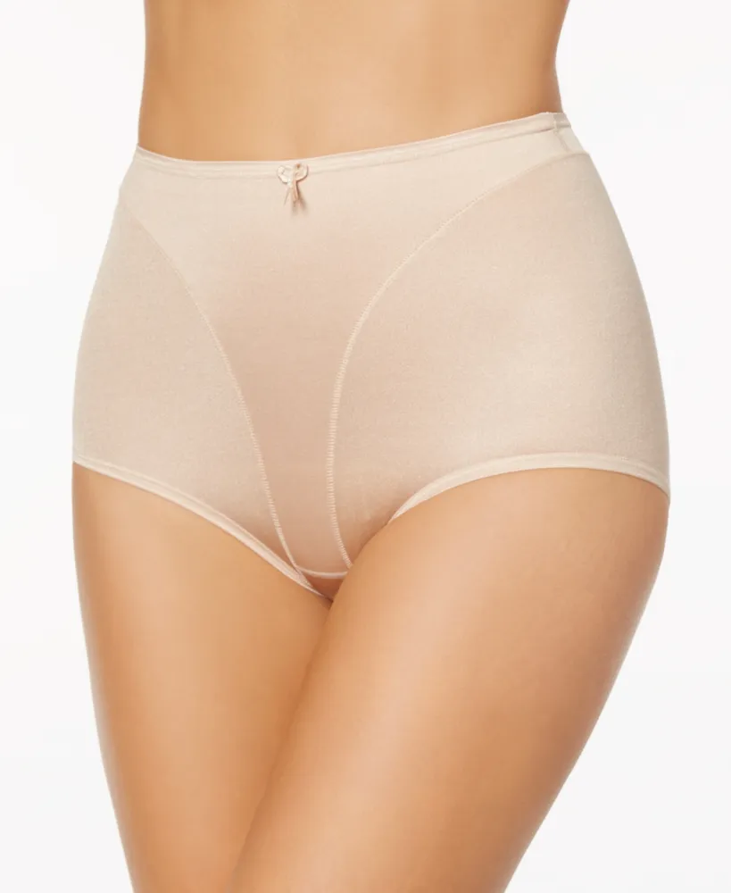 Leonisa Low-Rise Classic Microfiber Thong Panty - Beige S