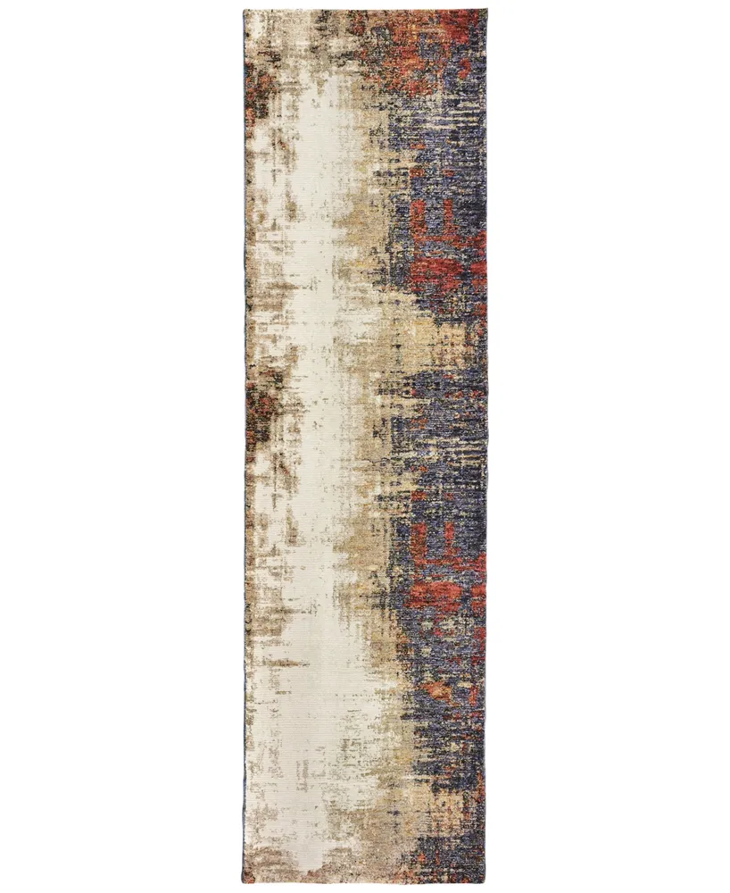 Jhb Design Strata Ryanne 2'3" x 8' Runner Area Rug