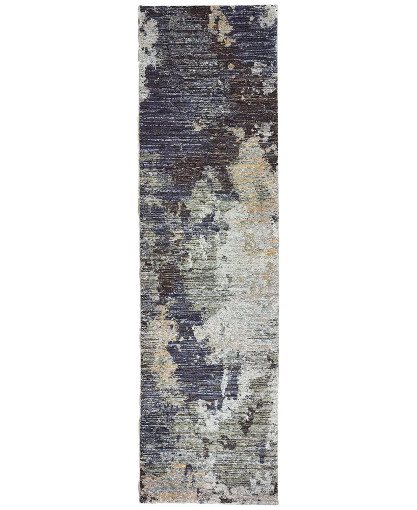 Jhb Design Strata Rowan 2'3" x 8' Runner Area Rug