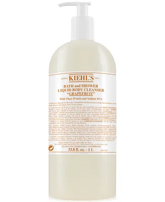 Kiehl's Since 1851 Grapefruit Bath & Shower Liquid Body Cleanser, 33.8 fl. oz.