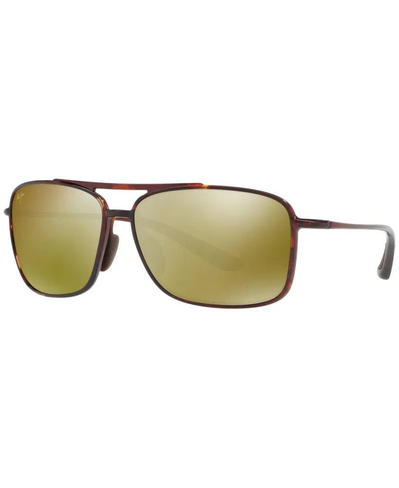 Maui Jim Kawika Polarized Sunglasses Tortoise With Antique Gold Frame –  GolfDirectNow.com