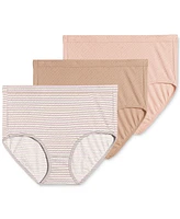 Jockey Elance Breathe Brief 3 Pack Underwear 1542, Extended Sizes