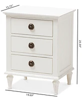 Venezia 3-Drawer Chest