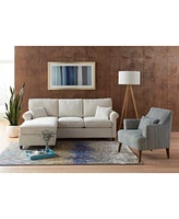 Lidia 82 Fabric Reversible Sectional Sofa Collection Created For Macys