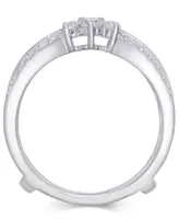 Diamond Enhancer Ring Guard (5/8 ct. t.w.) in 14k White Gold