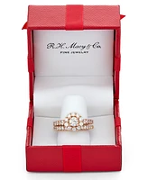 Marchesa Certified Diamond Bridal Set (2 ct. t.w.) 18k Gold, White Gold or Rose Created for Macy's