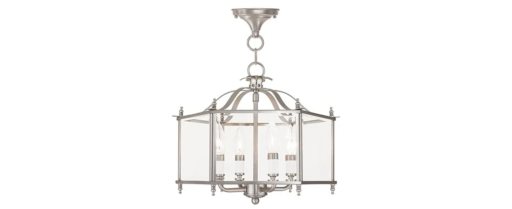 Livex Livingston 4-Light Semi Flush