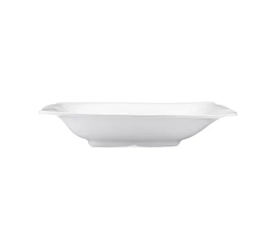 Q Squared Ruffle Melamine Rectangular Serving Bowl