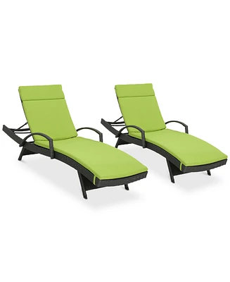 Baja Outdoor Chaise Lounge (Set Of 2